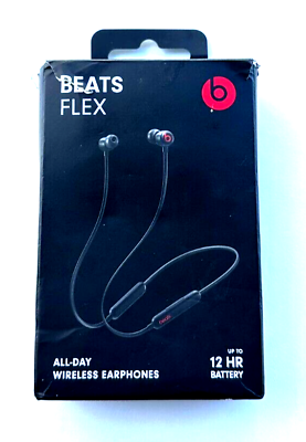 #ad OEM Original Beats by Dr. Dre Beats Flex MYMC2LL A Wireless Earphones Black $60.00