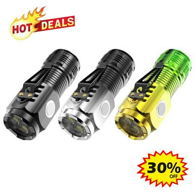 #ad Three Eyed.Monster Mini Flashlight Flash Super Power Waterproof Outdoor Travel $3.09