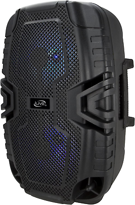 #ad iLive Wireless Tailgate Party Speaker LED Light Effects Carry Handle Black I $53.18