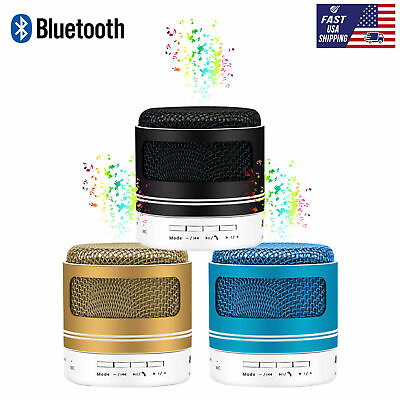 #ad Rechargeable Wireless Hi Fi Stereo Super Bass Mini Bluetooth Speaker Portable $6.29