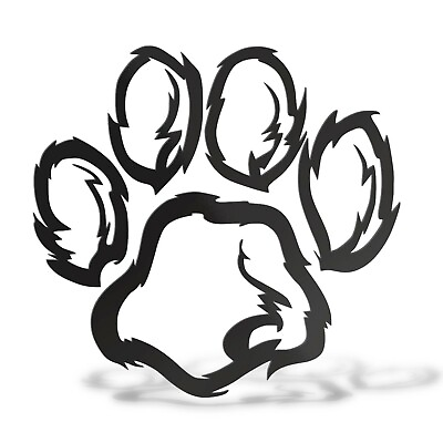 #ad Sticker Tribal Paw Dog Print Adhesive Decal Laptop Auto Motorcycle Helmet Home GBP 3.24