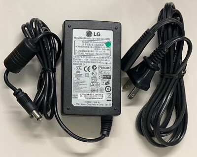 #ad OEM LG AC DC Power Supply Cord Adapter For GE24 Series Externa Drive GE24NU40 $12.99