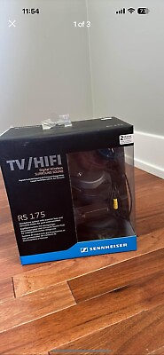 #ad SENNHEISER RS 175 Wireless Headset with Charger Bass Boost Surround Sound for TV $175.00