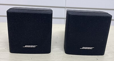 #ad 2 Bose Single Cube Speakers Acoustimass Lifestyle Used Tested amp; Working READ $36.00