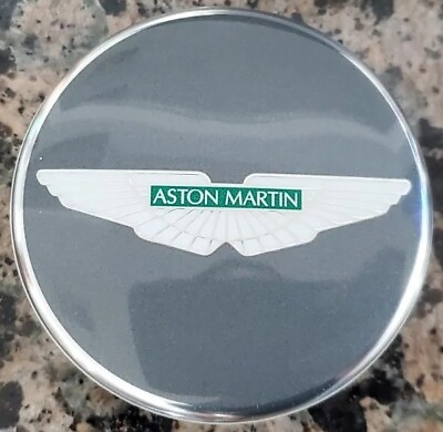 #ad Aston Martin Center Cap Charcoal Grey OEM HY53 1A096 DA PA6 M20GF10 $49.00