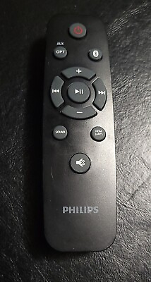 #ad Philips HTL1508 Remote For Soundbar NO BATTERIES $7.90