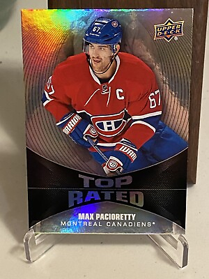 #ad 2016 17 UPPER DECK OVERTIME TOP RATED MAX PACIORETTY MONTREAL CANADIENS #TR 11 C $3.50