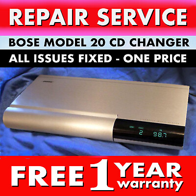 #ad REPAIR SERVICE for Bose Music Center 20 CD Player Changer Lifestyle 25 30 50 C1 $119.00