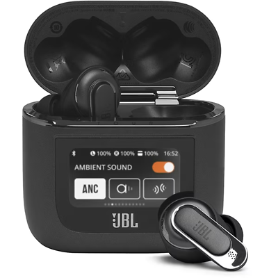 #ad JBL Wireless Earbuds Tour Pro 2 BK Noise Canceling Bluetooth smart touch display $336.00