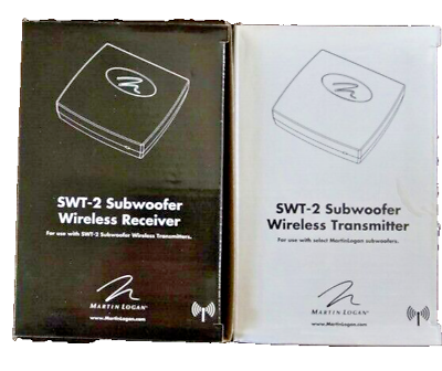 #ad MartinLogan SWT 2 Wireless Subwoofer Transmitter Receiver Kit Used #1058 $115.00