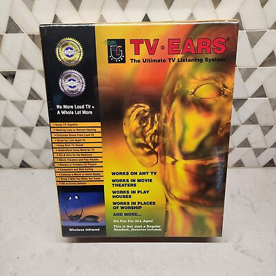 #ad TV EARS Original Wireless Headset System TV Hearing Aid Device NEW $53.99