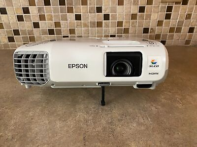 #ad EPSON POWERLITE 98 H577A 3LCD HDMI XGA PROJECTOR W 533 LAMP HOURS TESTED Z1 25 $119.61