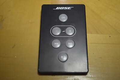 #ad Bose Remote Series 1 Sound Dock Black Genuine Original OEM NO BATTERY INCLUDED $8.49