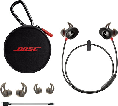 #ad Bose SoundSport Pulse Wireless Headphones Power Red With Heart Rate Monitor $75.00