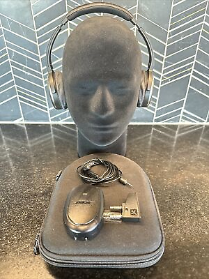 #ad Bose Acoustic Noise Cancelling Headphones Quiet Comfort QC3 w Case On the Ear $23.99