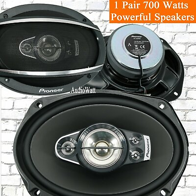 #ad 2x PIONEER 5 WAy 6x9quot; 700 Watts CAR AUDIO SPEAKERS REPLACED TS A6996S TS A6996R $94.99