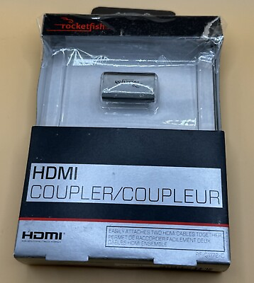 #ad ROCKETFISH HDMI FEMALE to FEMALE COUPLER RF G1172 C C $18.99