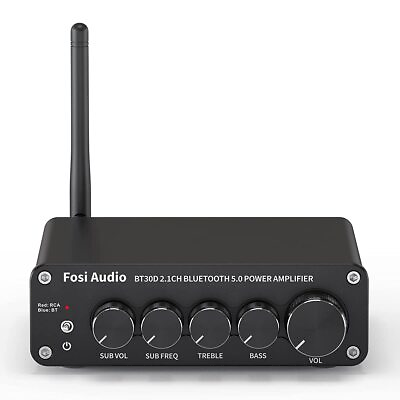 #ad FOSI Audio Bluetooth 5.0 Amplifier Stereo Audio Amplifier BT30D $104.89