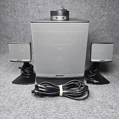 #ad Bose Companion 3 Series II Multimedia Speaker System amp; Subwoofer Complete A $149.99