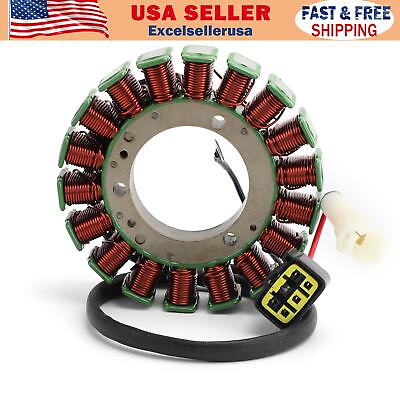 #ad Stator Generator Fits Yamaha 115HP 4 Stroke Outboards F115 FL115A 2000 2013 US $79.89