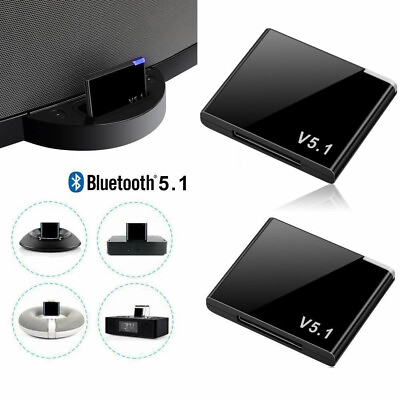 #ad Bluetooth Music Receiver Audio Adapter 30 Pin Bose Dock Speaker For iPhone iPod $8.99