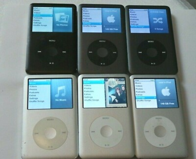 #ad iPod Classic 5th 6th 7th Generation 30GB 60GB 80GB 120GB 160GB New battery Great $51.80