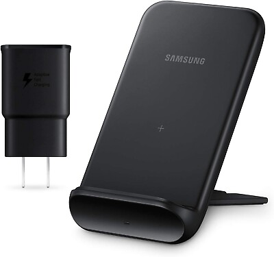 #ad SAMSUNG Wireless Charger Convertible Qi Certified US Version Black $44.95