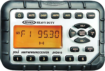 #ad Jensen Heavy Duty JHD910 Mini Waterproof AM FM WB Radio NOAA Weatherband $289.00