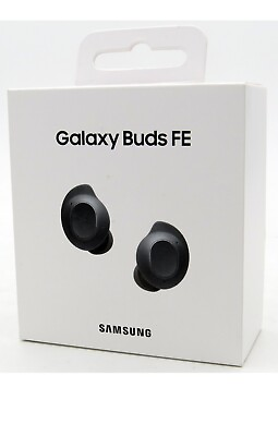 #ad Samsung Galaxy Buds FE True Wireless Bluetooth Earbuds Graphite Excellent $44.75