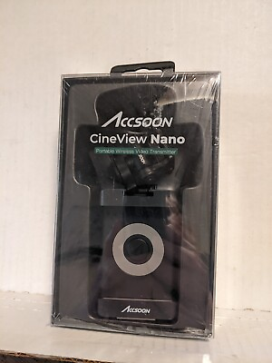 #ad ACCSOON CineView NANO 1080P HDMI Phone Camera DSLR Wireless Transmission System $120.00