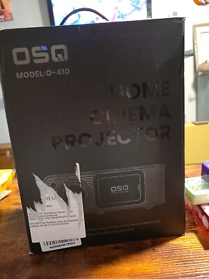 #ad OSQ Home Cinema Projector Model O 410 $120.00