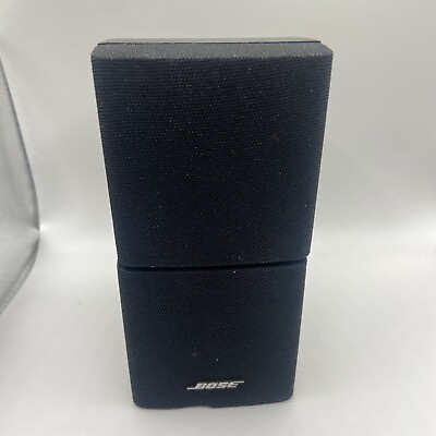 #ad Bose Audio Double Cube Speaker BLACK Lifestyle Acoustimass $22.99