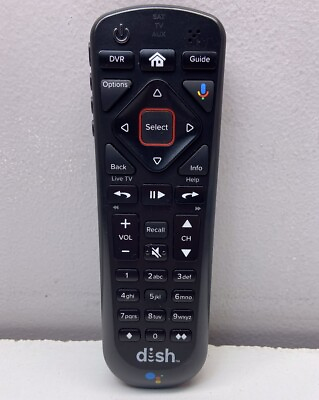 #ad Dish Network 54.1 UHF 2G 219265 Google Satellite Voice Remote Control Hopper USA $23.99