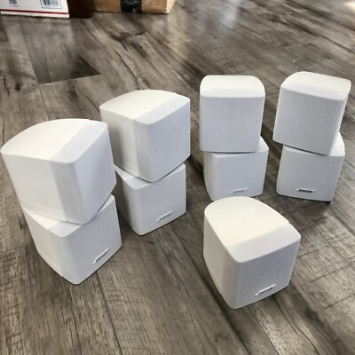 #ad 5 Bose MINT Cube Speakers 1 Center Single4 Double Surrond Acoustimass Lifestyle $326.88