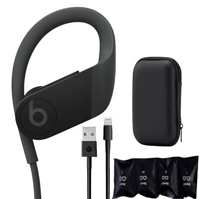 #ad Beats by Dre Powerbeats High Performance Wireless Bluetooth Headphones Black US $79.99