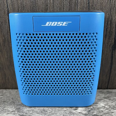 #ad #ad Bose SoundLink Color Bluetooth Speaker Blue Fully Tested Works $79.99