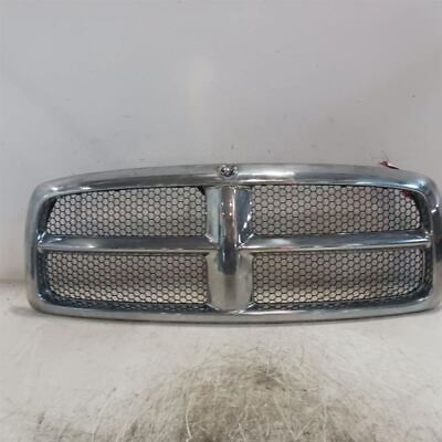 #ad Grille Chrome Surround And Cross Bars Fits 02 05 DODGE 1500 PICKUP 4602345 $231.98