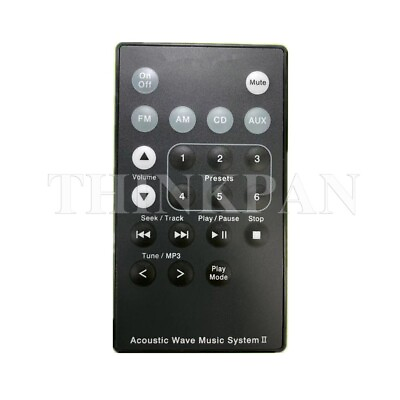 #ad New Remote Control Fit for Bose Acoustic Wave Music System II Remote Control $9.99