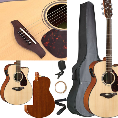 #ad Yamaha FSX800C Concert Guitar CutawayAcoustic Electric*if sold By1 15 Free Amp * $319.99