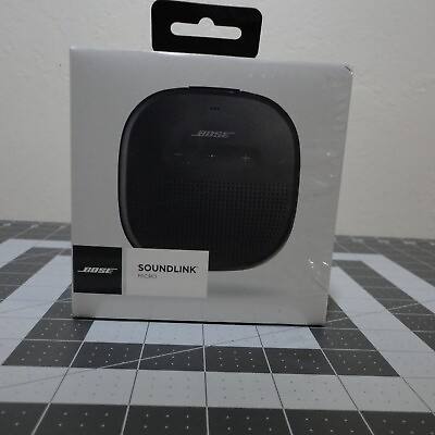 #ad Bose Speaker Bluetooth Black Sound Link Micro Portable $90.00