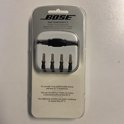 #ad Bose QuietComfort 2 Mobile Communications Kit Adapter For QC2 Headphones NEW $11.99