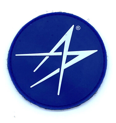 #ad Lockheed Martin® Star Shoulder Patch PVC 3 in Glow in the Dark patch $18.95