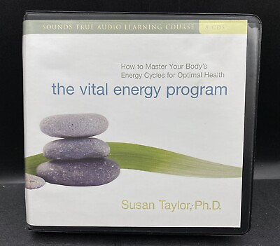 #ad The Vital Energy Program 8 CDS Audio Learning Course Susan Taylor $34.99