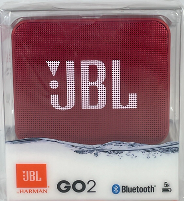 #ad 🌊 JBL GO2 Wireless Bluetooth Speaker Red IPX7 Waterproof Portable $23.24
