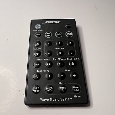#ad Genuine Bose Wave Music System Remote Control for AWRCC1 AWRCC2 $24.99