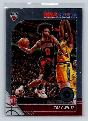 #ad 2019 20 Hoops Premium Stock #204 Coby White Rookie Rc Chicago Bulls C63 $0.99