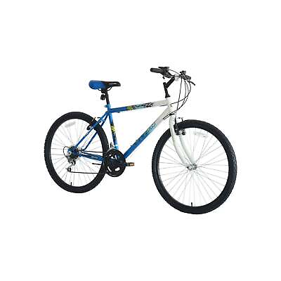 #ad Titan Pioneer 18 Speed Steel Men#x27;s Mountain Bike Blue White Fast Shippin. $240.00