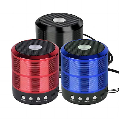 #ad Bluetooth SpeakersPortable Wireless Waterproof Speaker with Super Bass for Home $8.99