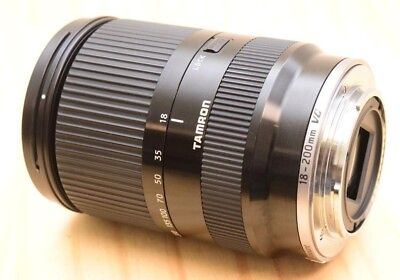 #ad TAMRON 18 200mm F3.5 6.3 Di III VC for Sony E Mount Camera NEX Lens B011 Black $346.28
