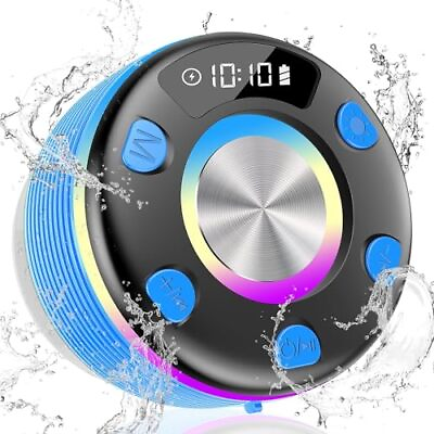 #ad Bluetooth Shower Speaker Portable Speakers Bluetooth 5.3 with HD Sound IPX7... $99.99